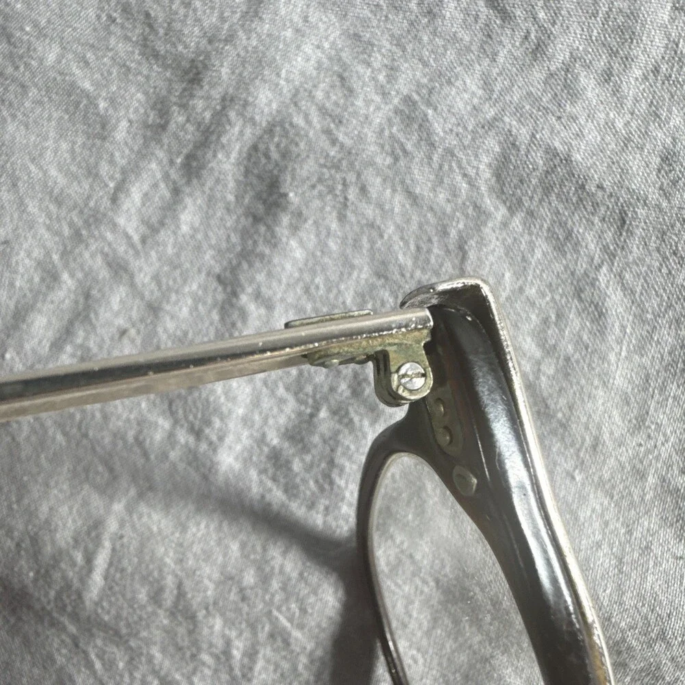 Vintage 1950s SHURON Aluminum Cat Eye Glasses Frames - FOR PARTS / REPAIR 4-1/4
